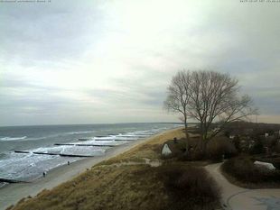 Webcam with view of the Baltic Sea