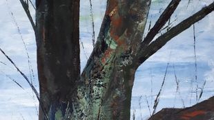 Exhibition opening - Barbara Nowy: Trees (Painting)